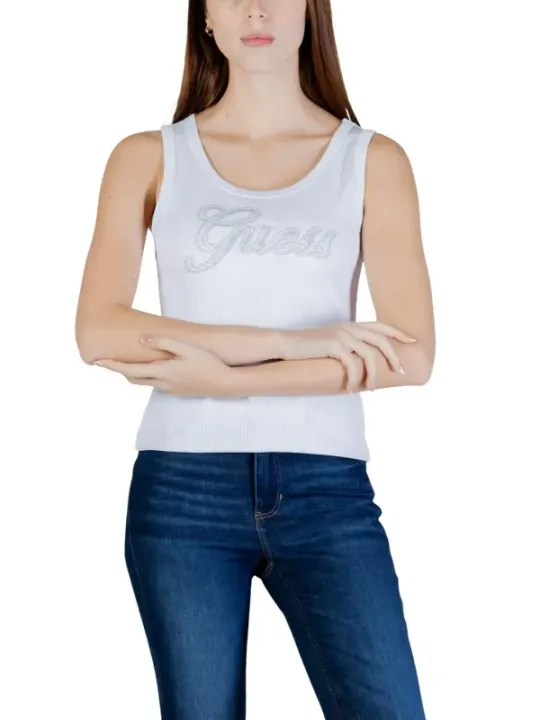 Guess Damen Tank-Tops Weiß | online kaufen