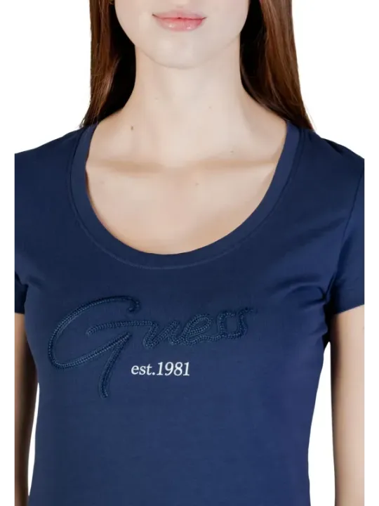 Guess Damen T-Shirt Blau | online kaufen