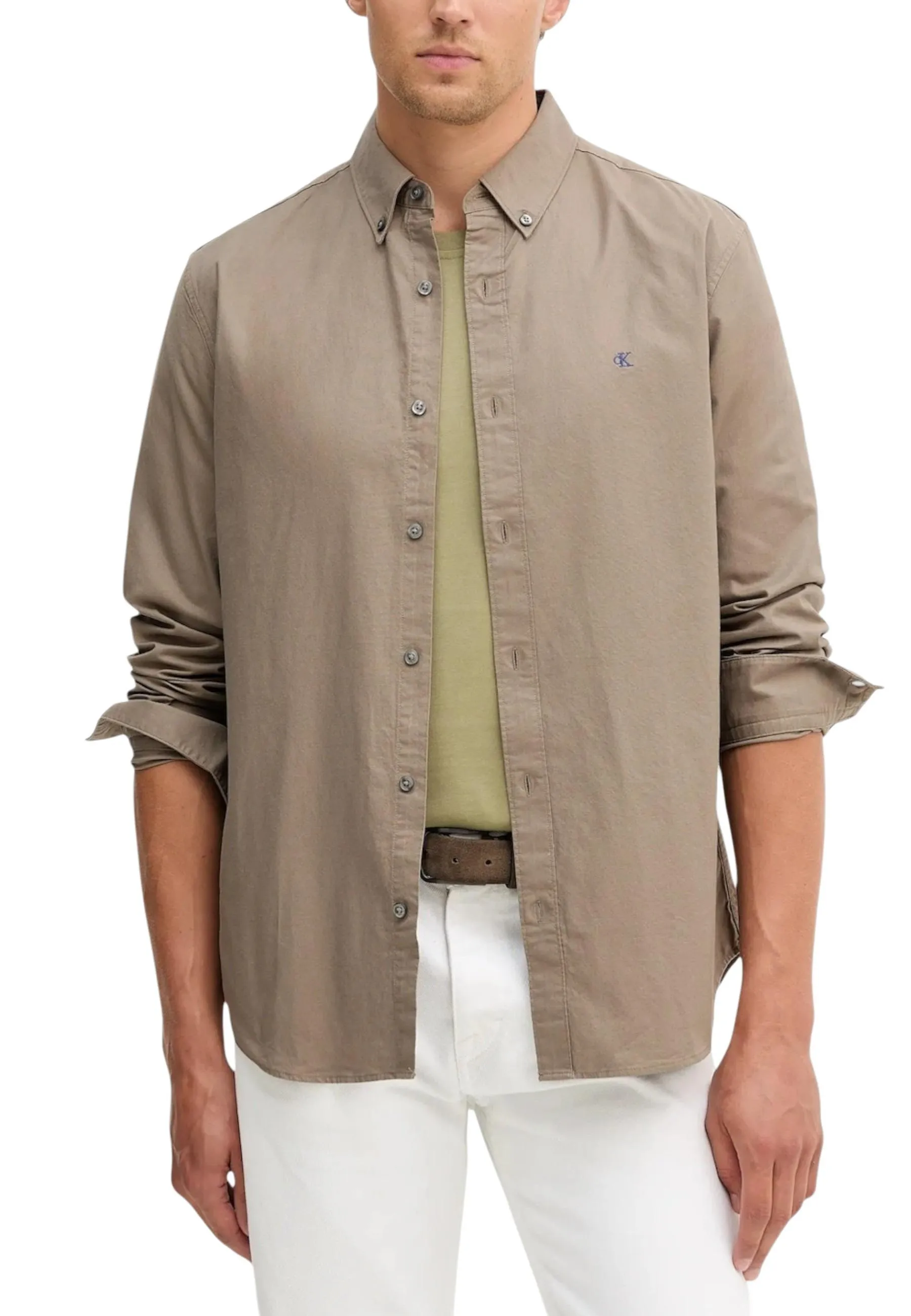 Herren Hemd Beige 507116