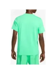 Helles grünes Nike Baumwoll-T-Shirt