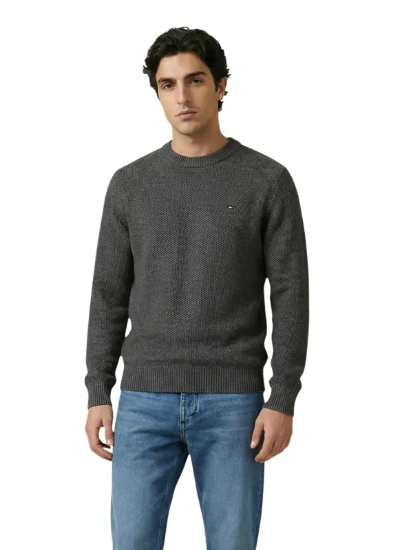 Tommy Hilfiger Jeans Herren Pullover Grau | online kaufen