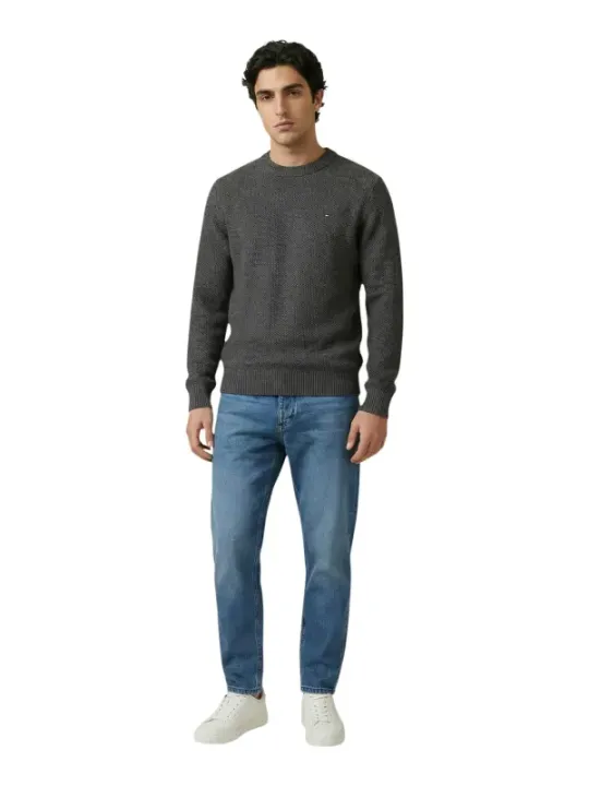 Tommy Hilfiger Jeans Herren Pullover Grau | online kaufen