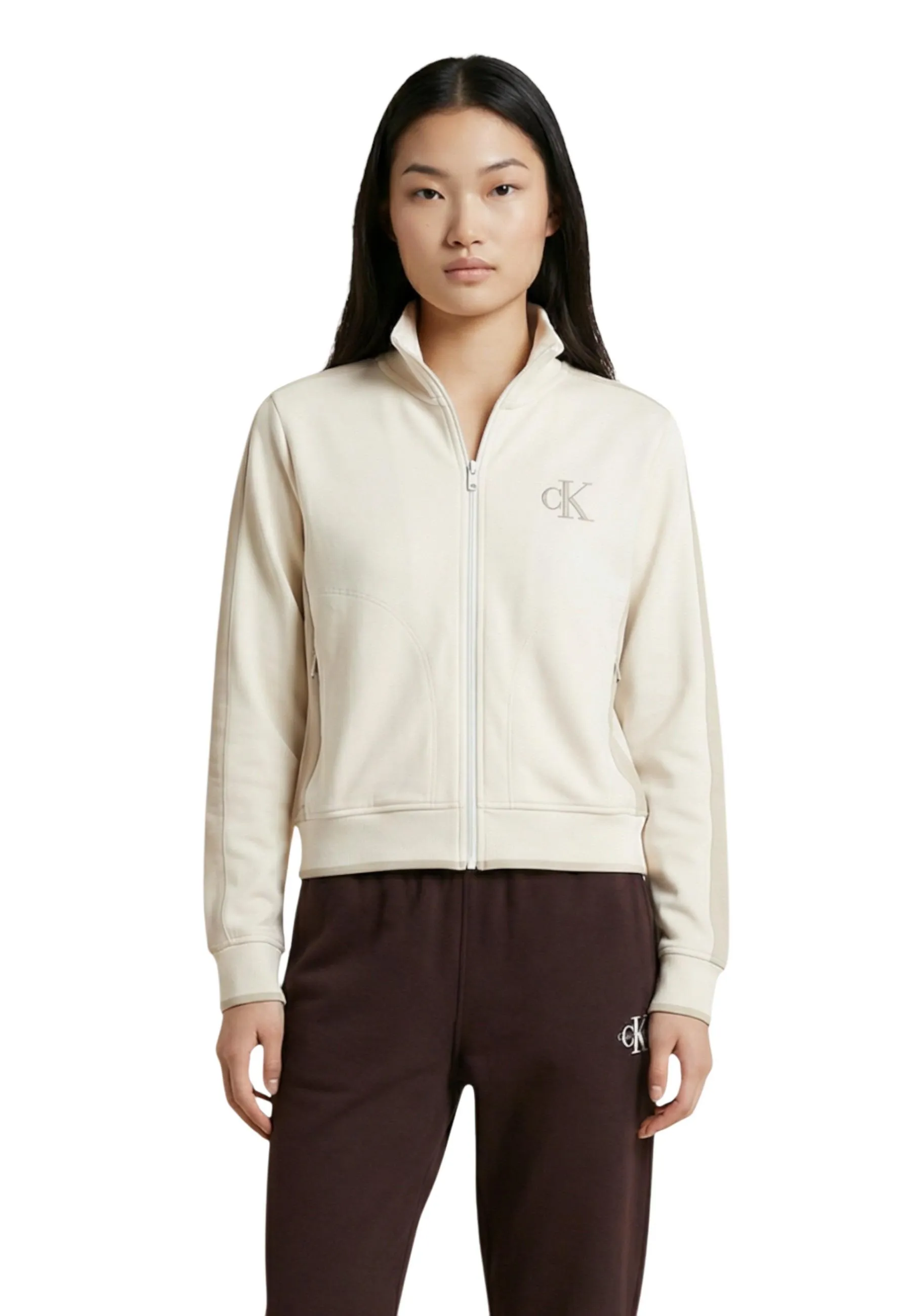 Damen Fleece Beige 506905
