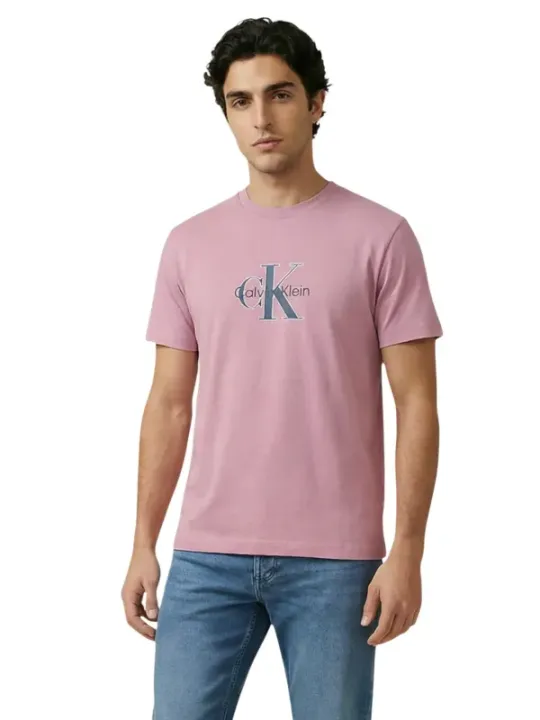 Calvin Klein Jeans Herren T-Shirt Rosa | online kaufen