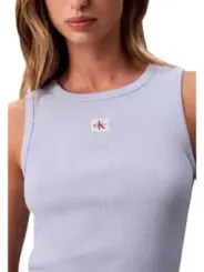 Calvin Klein Jeans Damen Tank-Tops Azurblau | online kaufen