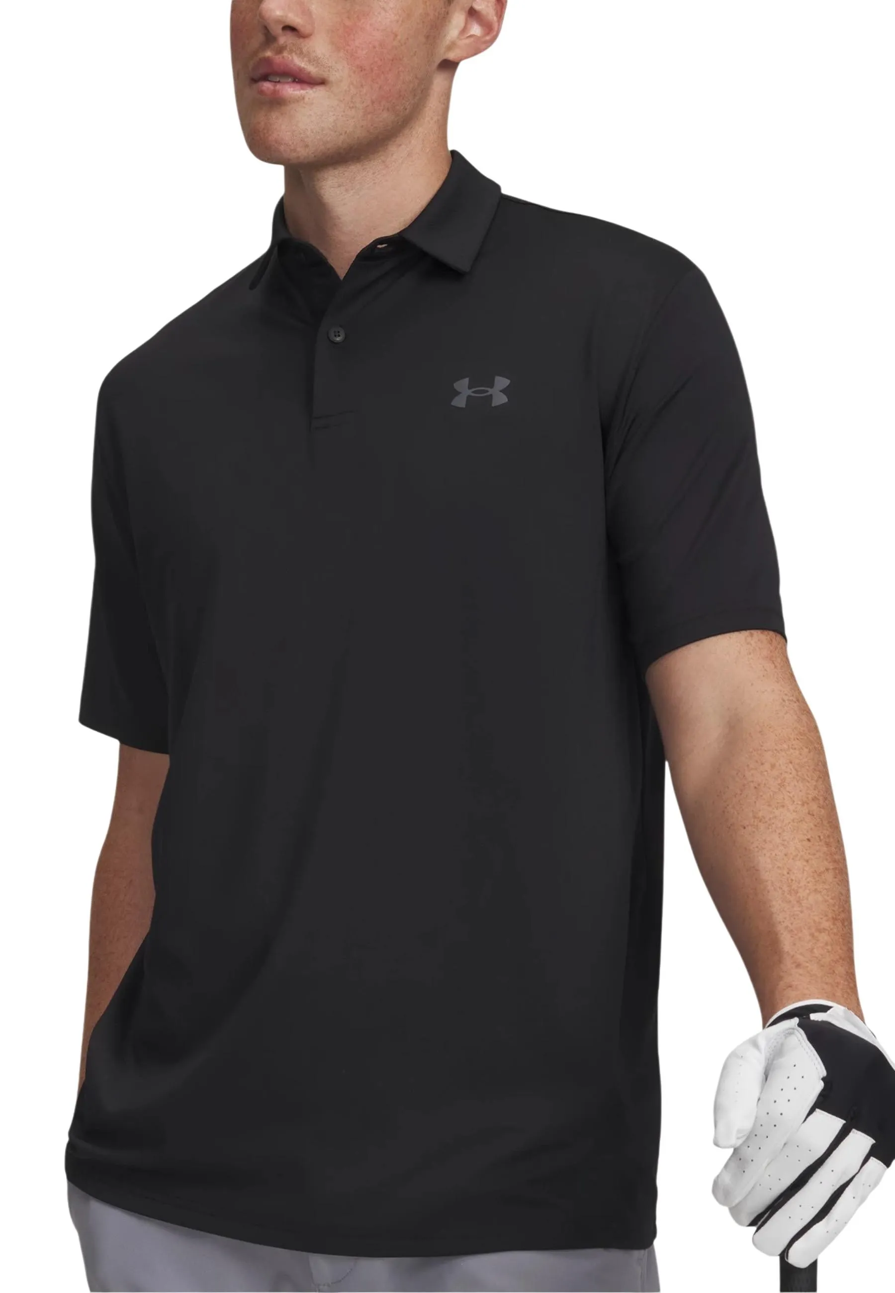 Herren Polo Schwarz 506971
