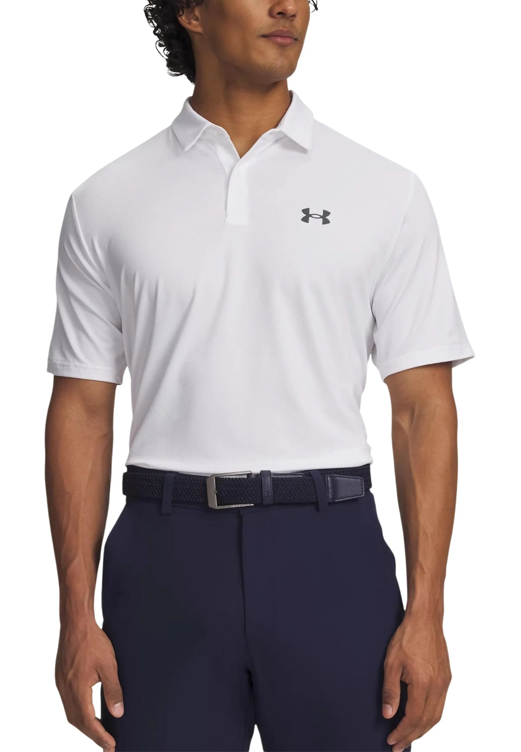 Herren Polo Weiß 506972
