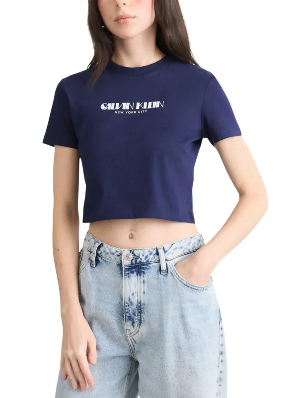 Calvin Klein Jeans Damen Top Blau | online kaufen