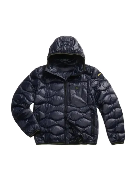 Blauer Herren Jacke Blau | online kaufen