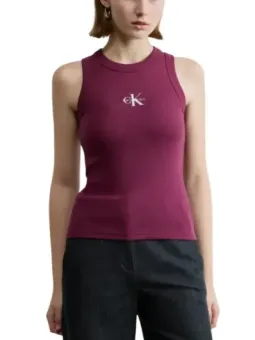 Calvin Klein Jeans Damen Tank-Tops Bordeaux | online kaufen
