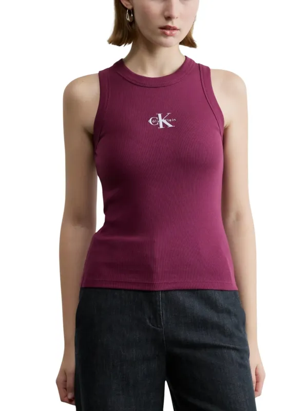 Calvin Klein Jeans Damen Tank-Tops Bordeaux | online kaufen