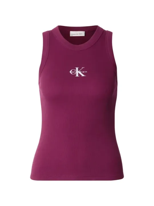 Calvin Klein Jeans Damen Tank-Tops Bordeaux | online kaufen