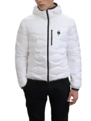 Blauer Herren Jacke Weiß | online kaufen