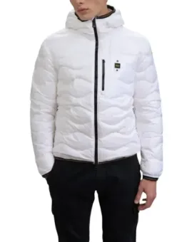 Blauer Herren Jacke Weiß | online kaufen