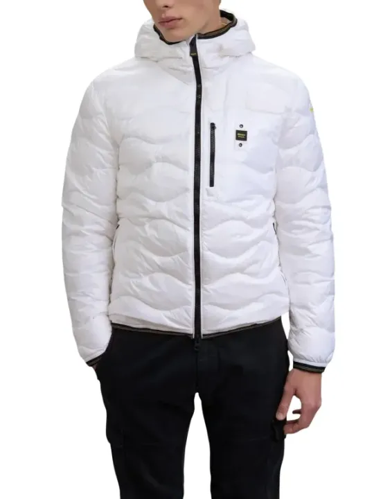 Blauer Herren Jacke Weiß | online kaufen