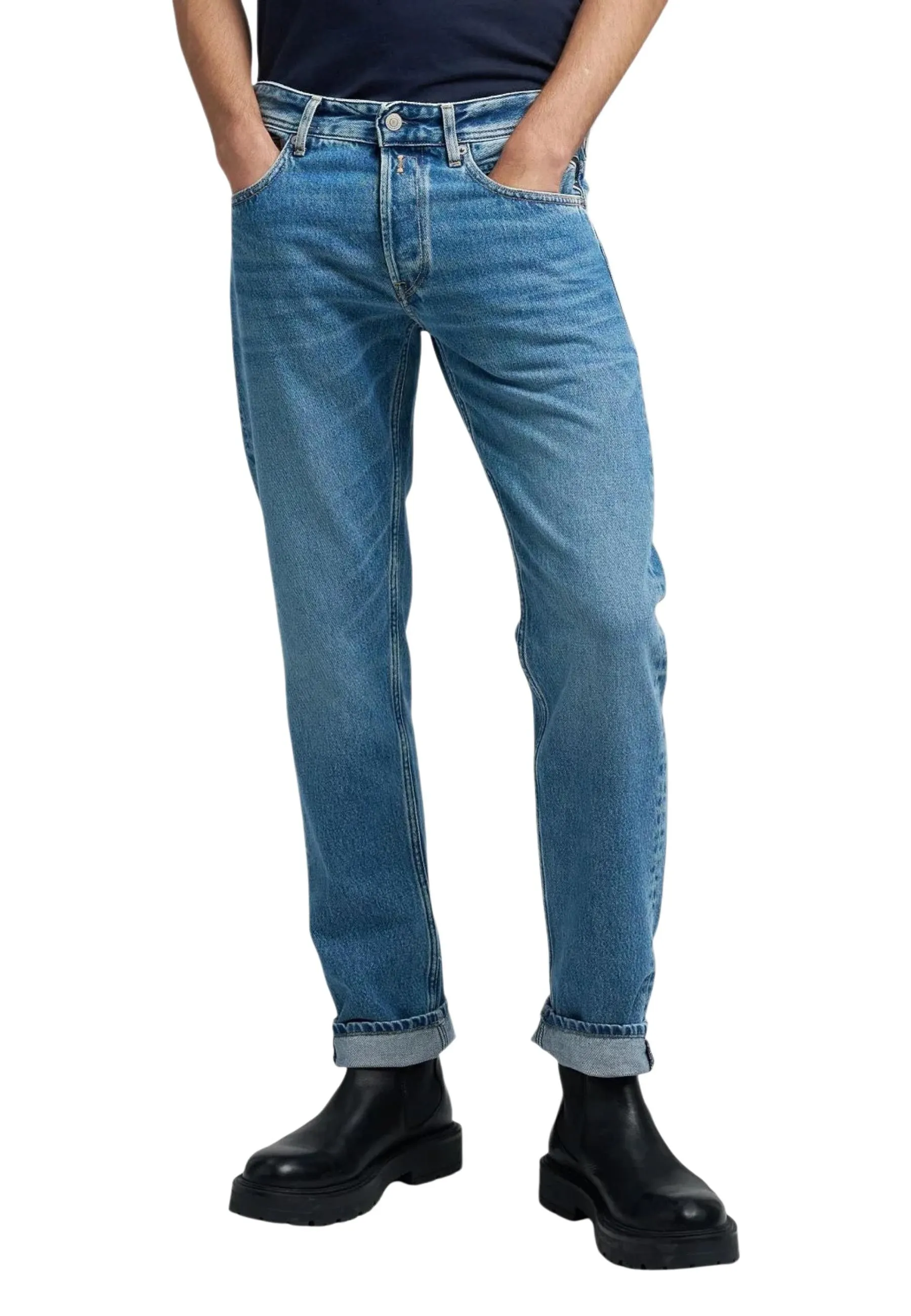 Replay Herren Jeans Azurblau 506735