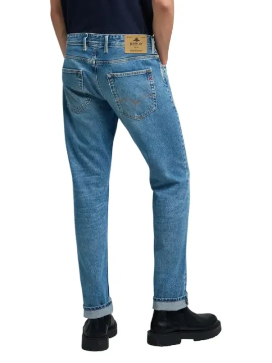 Replay Herren Jeans Azurblau | online kaufen