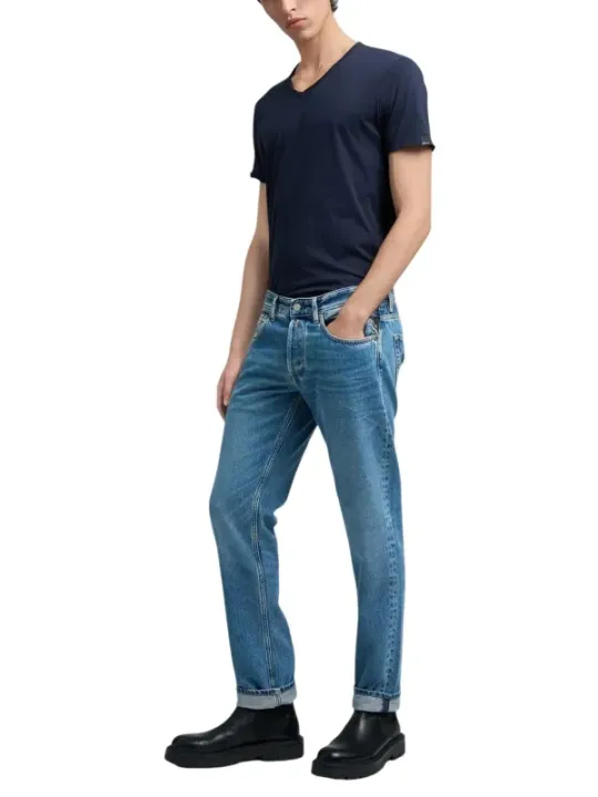 Replay Herren Jeans Azurblau | online kaufen