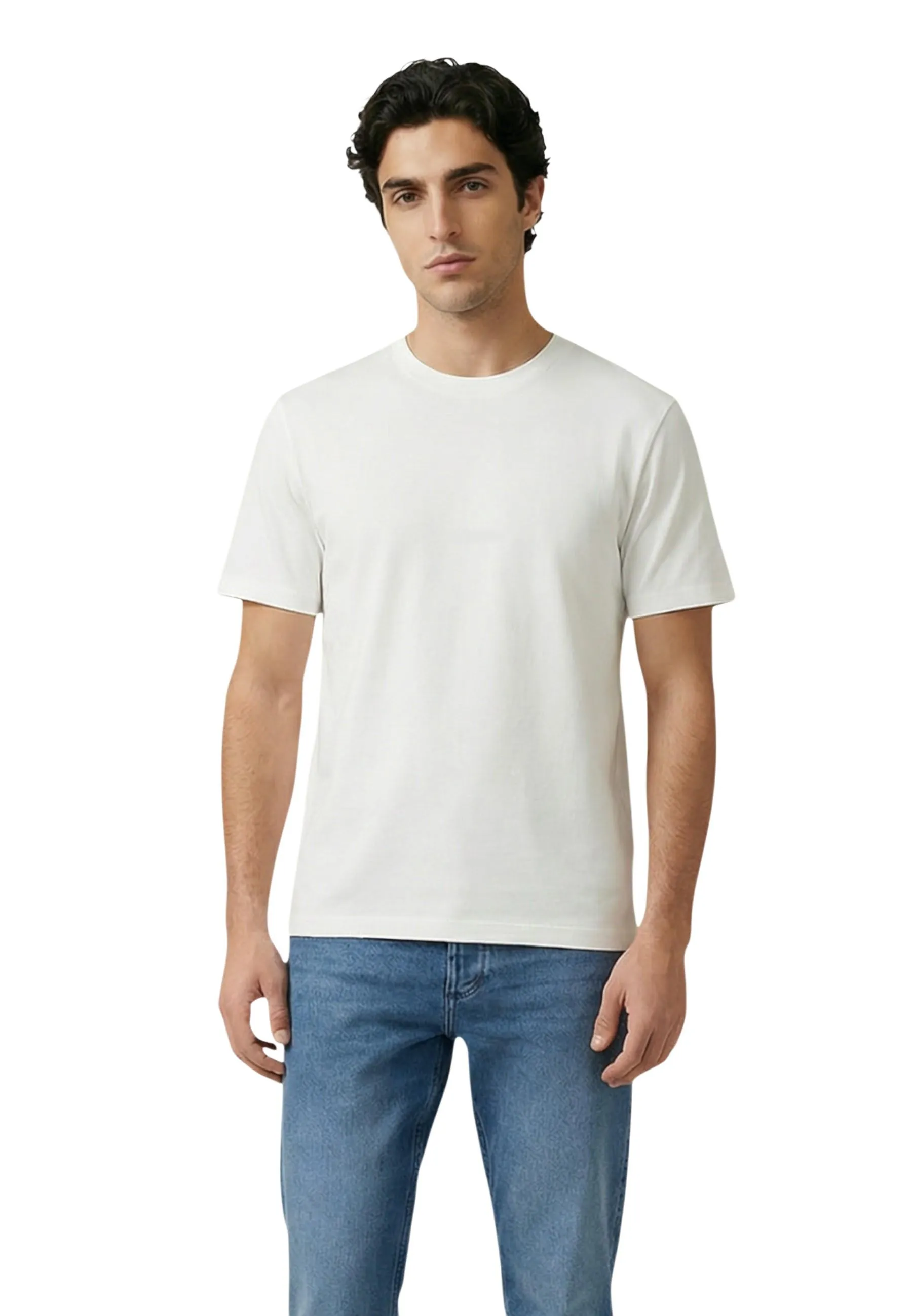 Herren T-Shirt Weiß 506708