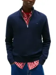 Tommy Hilfiger Jeans Herren Fleece Blau | online kaufen