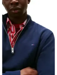 Tommy Hilfiger Jeans Herren Fleece Blau | online kaufen