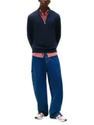 Tommy Hilfiger Jeans Herren Fleece Blau | online kaufen