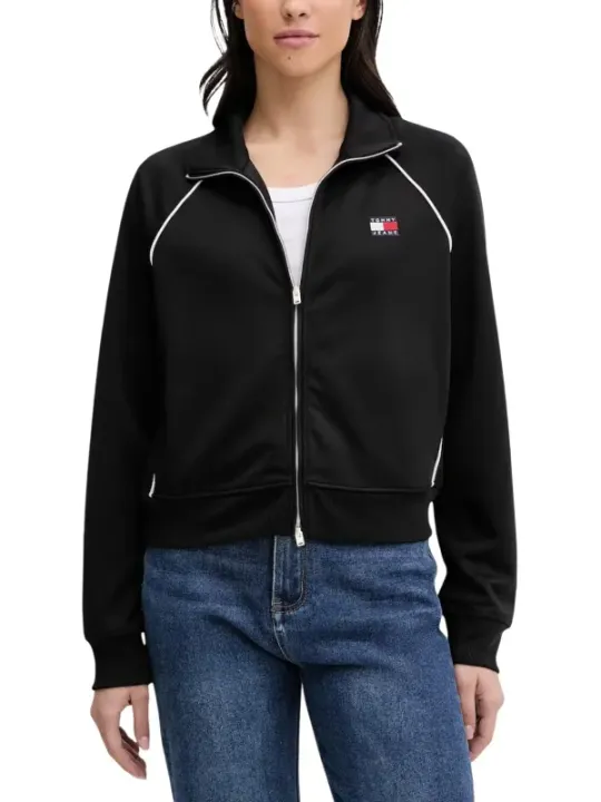 Tommy Hilfiger Jeans Damen Fleece Schwarz | online kaufen