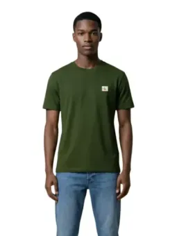 Calvin Klein Herren T-Shirt Grün leihen - Flex-Fashion