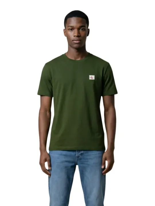 Calvin Klein Jeans Herren T-Shirt Grün | online kaufen