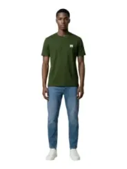 Calvin Klein Jeans Herren T-Shirt Grün | online kaufen