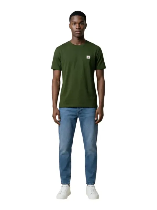 Calvin Klein Jeans Herren T-Shirt Grün | online kaufen