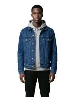 Blaue Replay Herrenjacke mieten - Flex-Fashion Verleih-Shop
