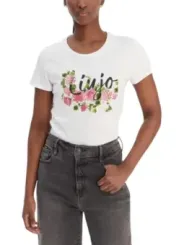 Liu Jo Damen T-Shirt Weiß | online kaufen