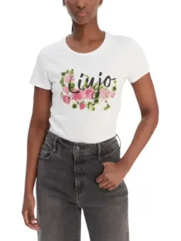Liu Jo Damen T-Shirt Weiß mieten - Flex-Fashion Verleih