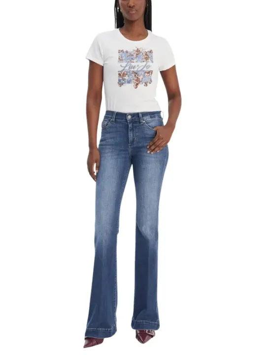 Liu Jo Damen T-Shirt Weiß | online kaufen