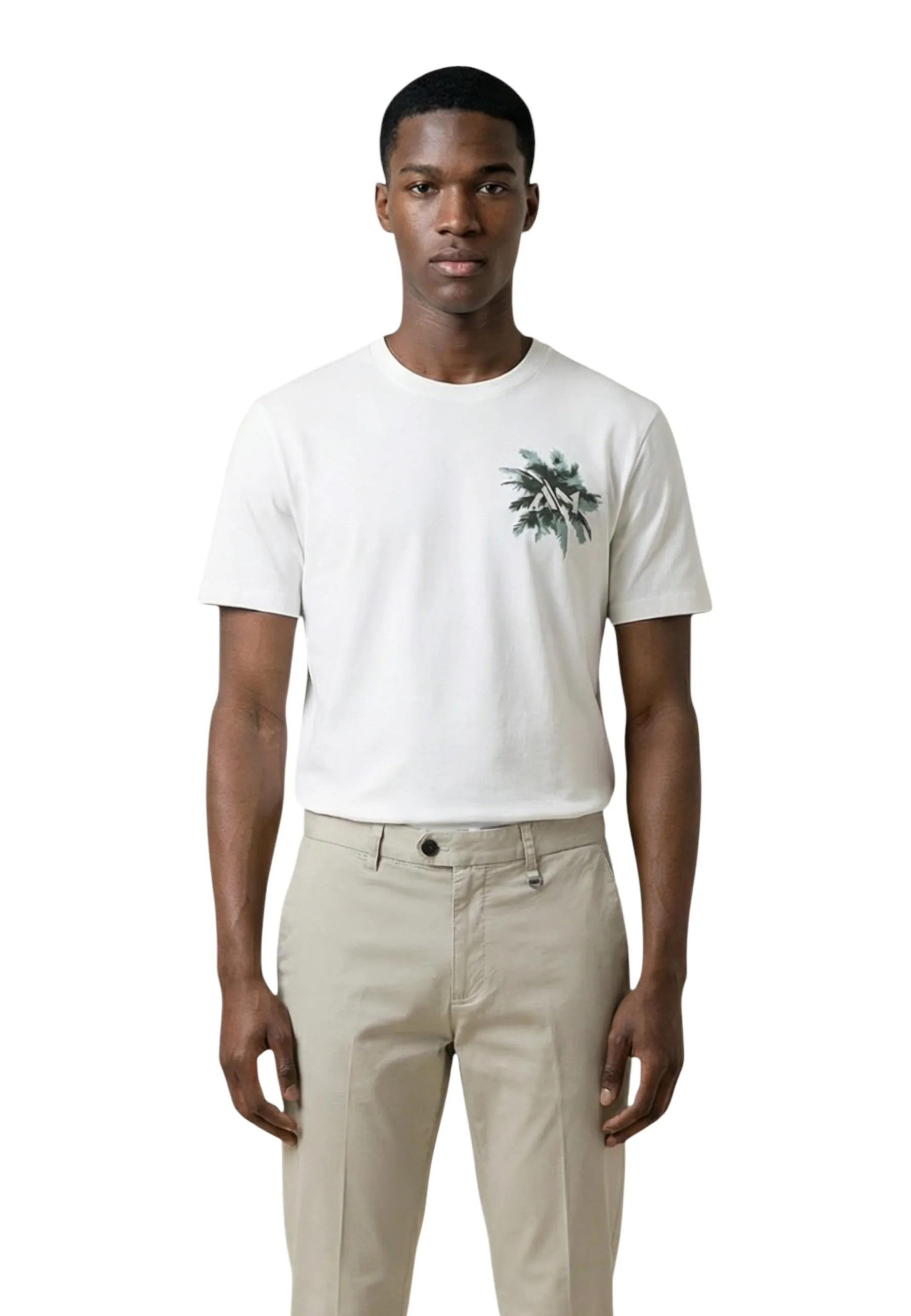 Herren T-Shirt Weiß 506705