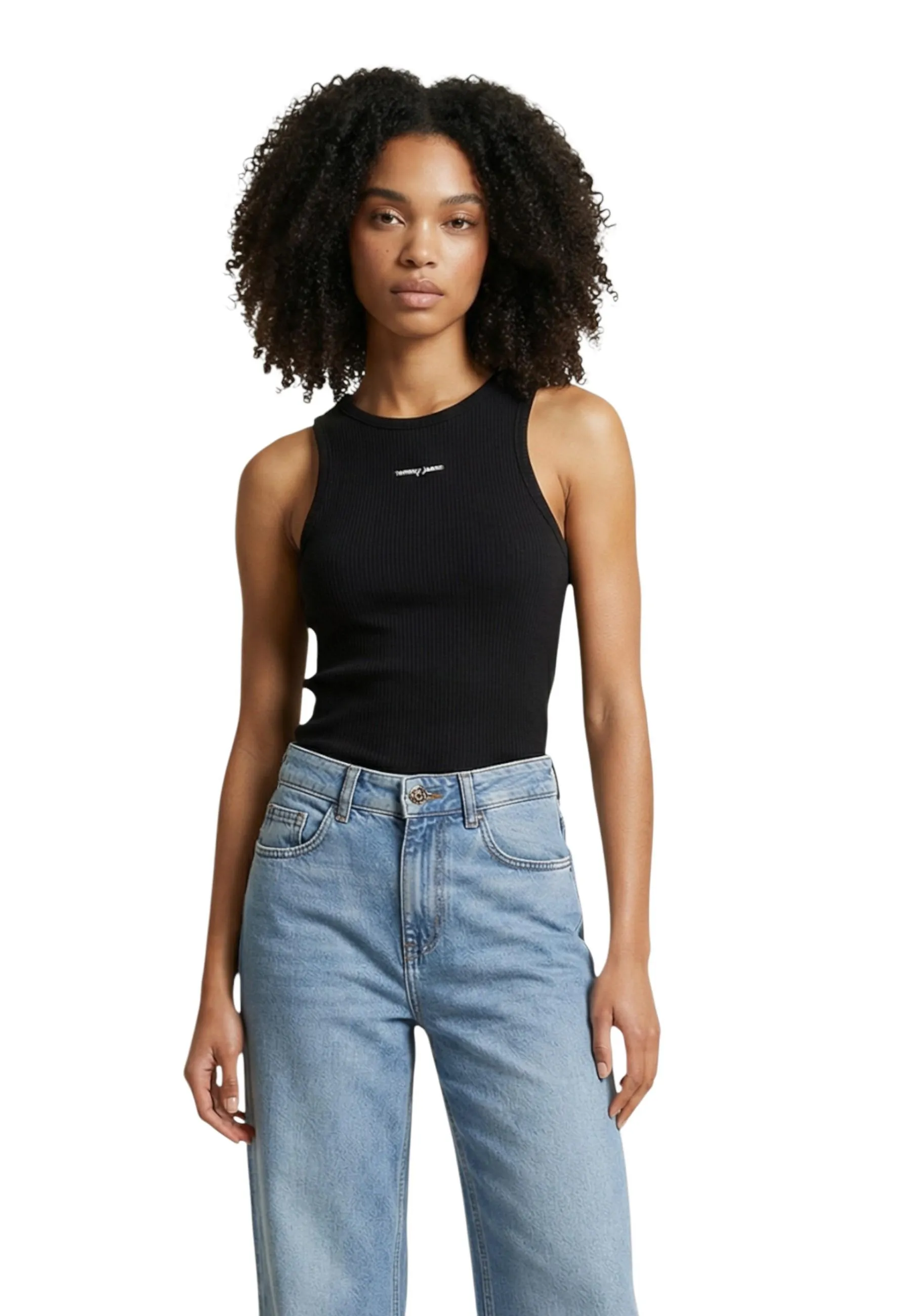 Damen Top Schwarz 506700