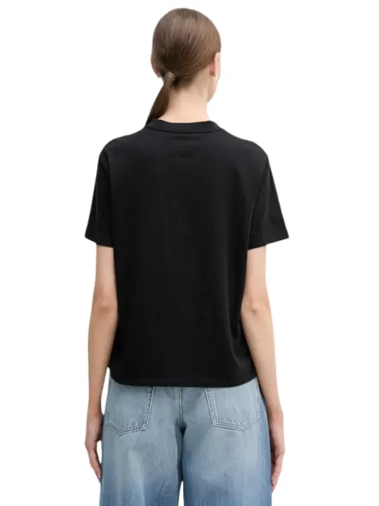 Calvin Klein Jeans Damen T-Shirt Schwarz | online kaufen