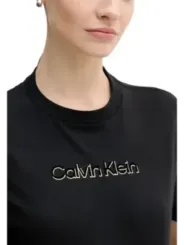 Calvin Klein Jeans Damen T-Shirt Schwarz | online kaufen