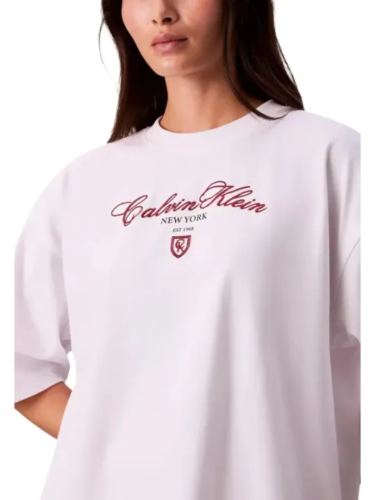 Calvin Klein Jeans Damen T-Shirt Weiß | online kaufen