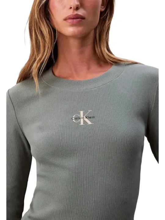 Calvin Klein Jeans Damen Pullover Grün | online kaufen