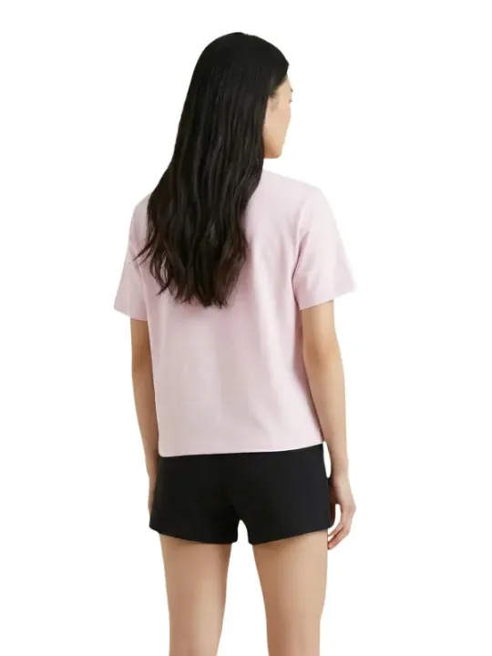 Tommy Hilfiger Jeans Damen T-Shirt Rosa | online kaufen