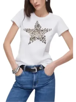 Liu Jo Damen T-Shirt Weiß mieten - Flex-Fashion Verleih