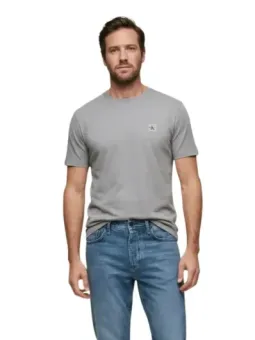 Calvin Klein Herren T-Shirt Grau mieten – Flex-Fashion