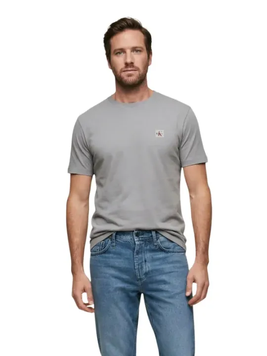 Calvin Klein Jeans Herren T-Shirt Grau | online kaufen