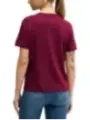 Calvin Klein Jeans Damen T-Shirt Bordeaux | online kaufen