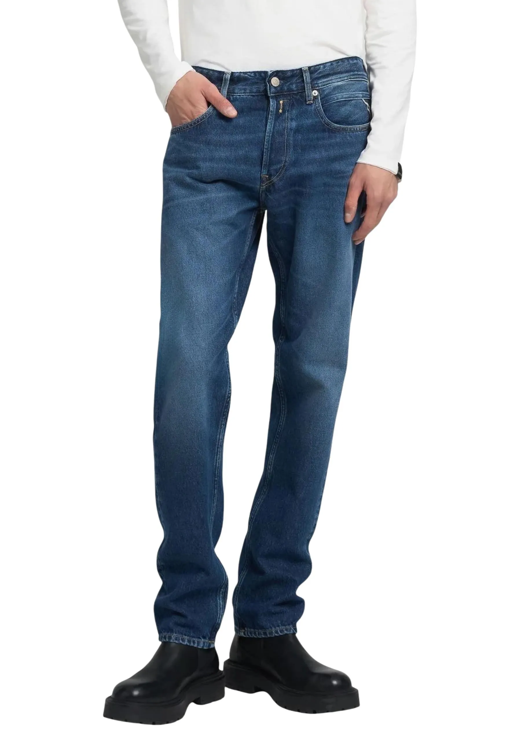 Replay Herren Jeans Blau 506734