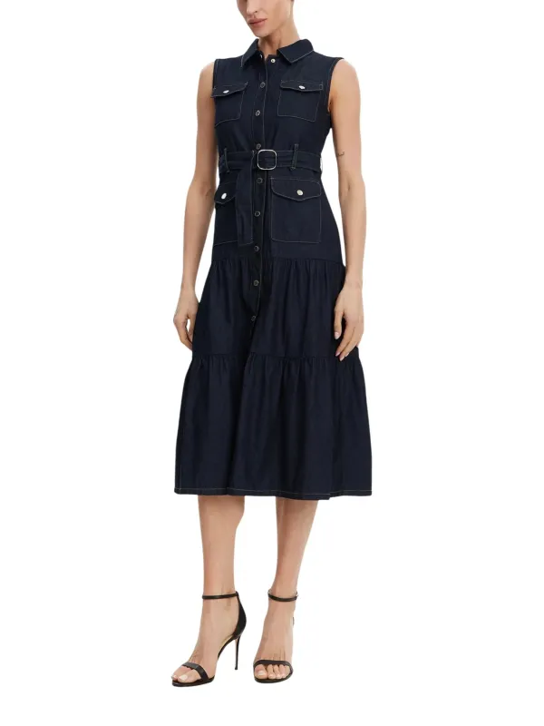 Morgan De Toi Damen Kleid Blau | online kaufen