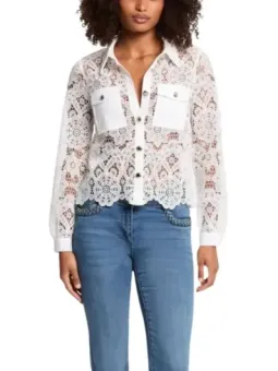 Morgan De Toi Damen Hemd Weiß | online kaufen