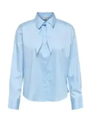 Jacqueline De Yong Damen Hemd Azurblau | online kaufen